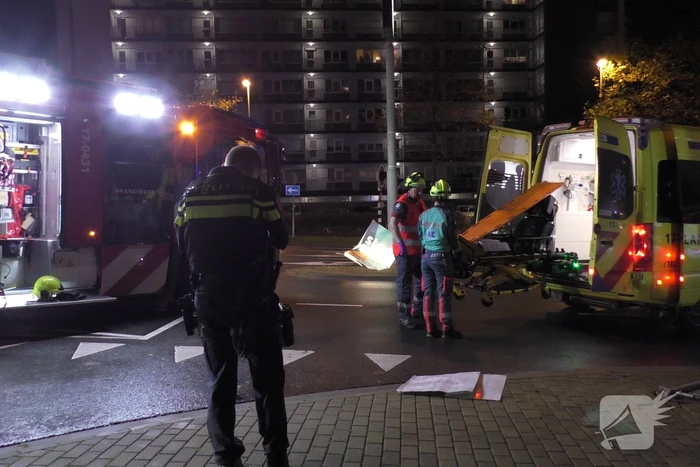 Twee gewonden bij ernstig ongeval recht voor brandweerkazerne