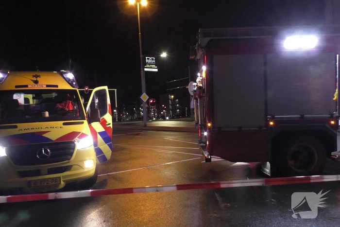 Twee gewonden bij ernstig ongeval recht voor brandweerkazerne