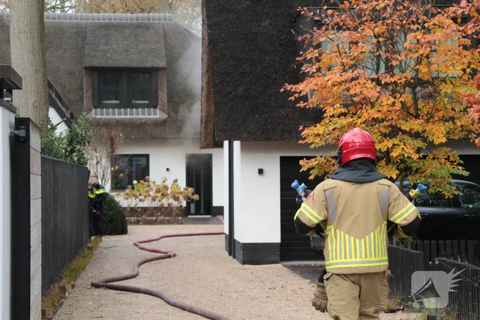 Flinke rookontwikkeling bij brand in vrijstaande villa