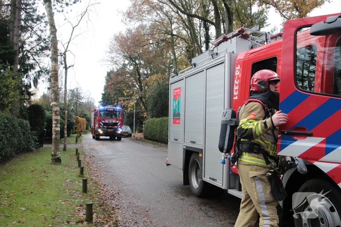 Flinke rookontwikkeling bij brand in vrijstaande villa