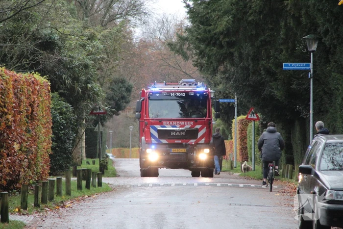 Flinke rookontwikkeling bij brand in vrijstaande villa