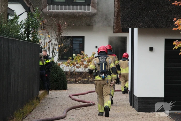 Flinke rookontwikkeling bij brand in vrijstaande villa