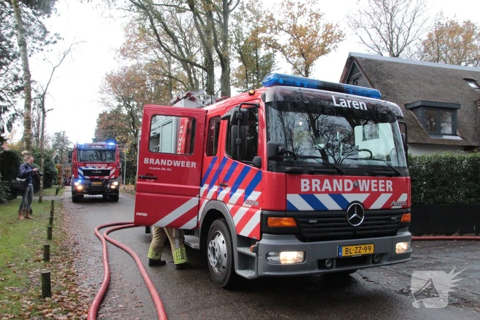 Flinke rookontwikkeling bij brand in vrijstaande villa