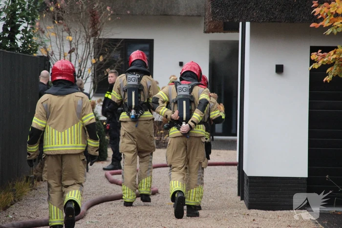 Flinke rookontwikkeling bij brand in vrijstaande villa