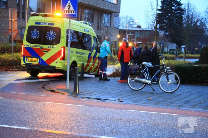 Fietser in botsing met automobilist