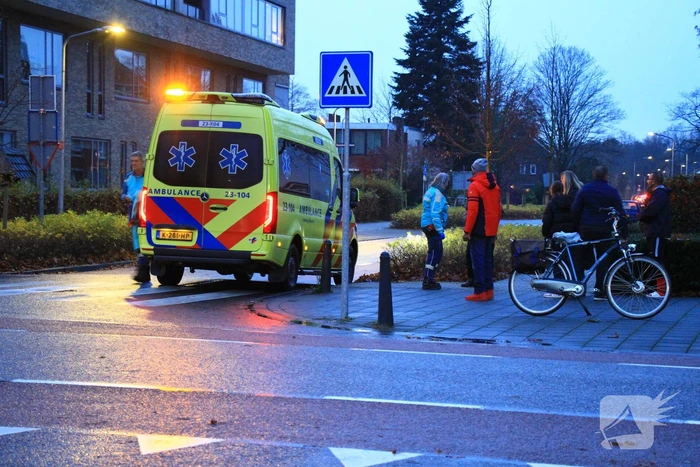 Fietser in botsing met automobilist