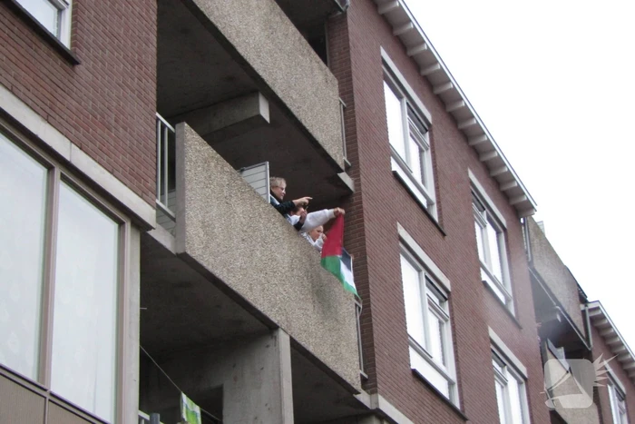Grote opkomst bij Pro Palestina demonstratie