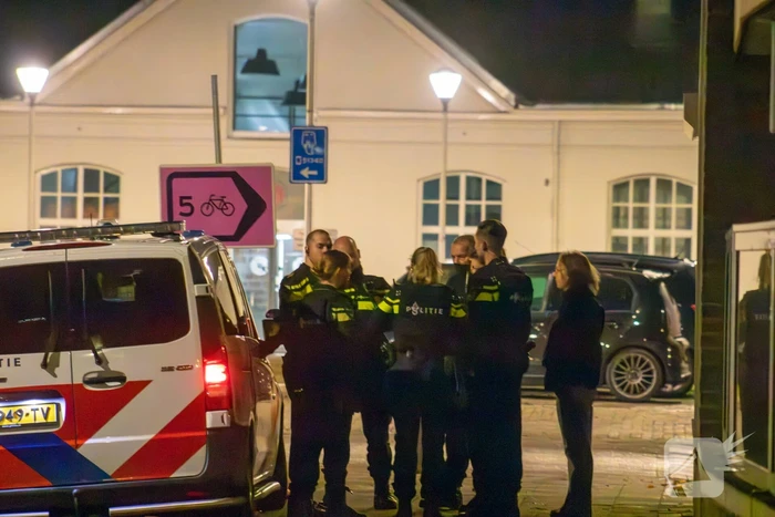 Persoon aangehouden na bedreiging