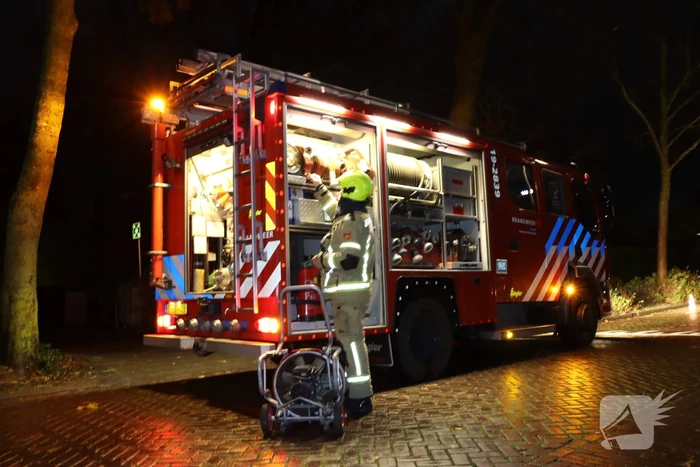 Gaslekkage bij noodopvang voor vluchtelingen