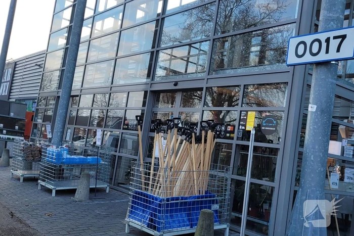 Rookontwikkeling in bouwmarkt