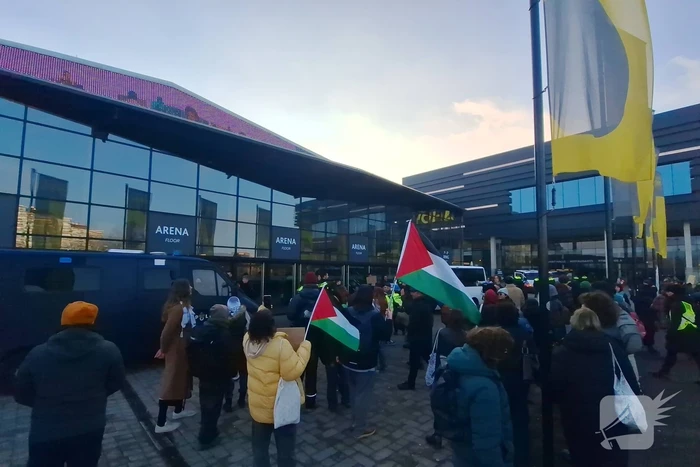 Waarschuwingsschot gelost bij demonstratie
