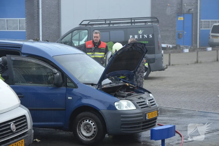 Schade aan voertuig na brand