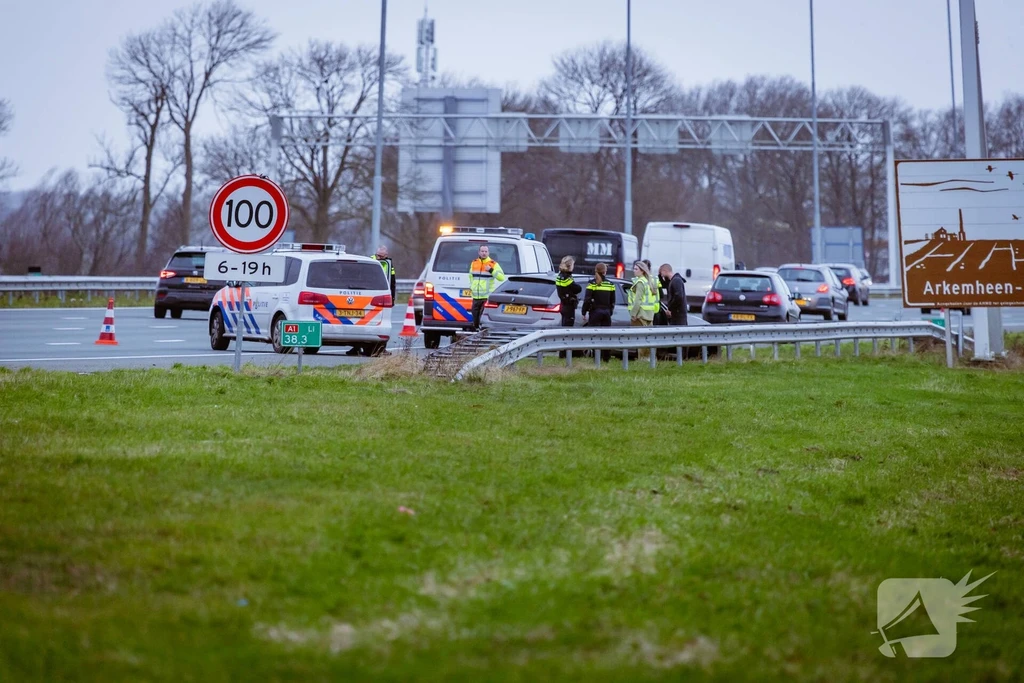 Rijksweg A1 L 38,2 112 melding Hoogland 