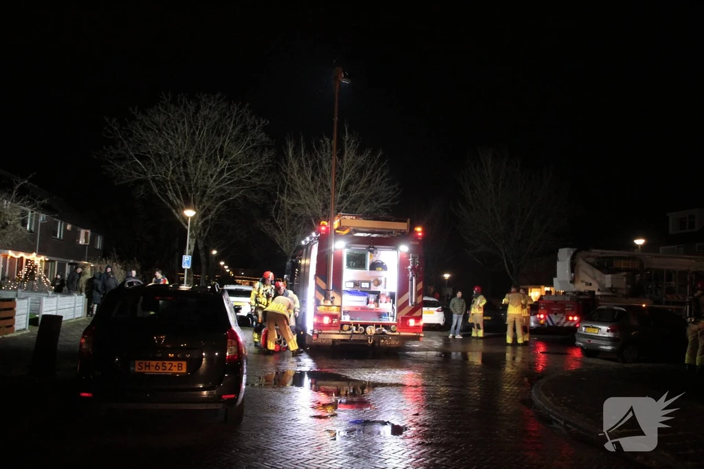 Branding 112 melding Huizen 