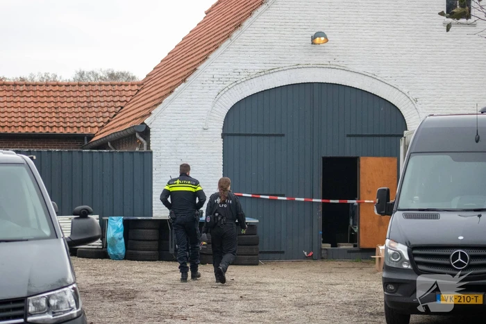 Drugslab op boerderij ontmanteld