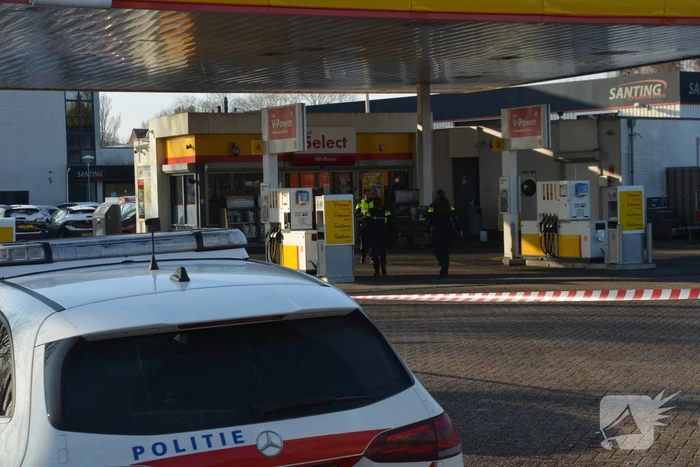 Overval op tankstation Shell