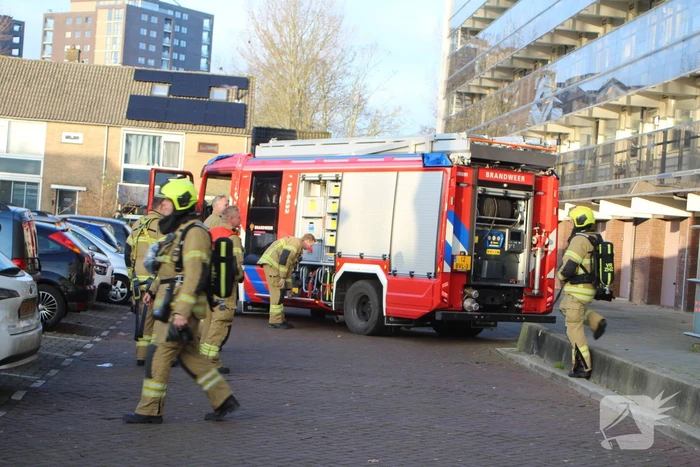 Gewonde bij brand in flatwoning