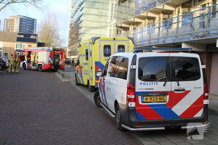 Gewonde bij brand in flatwoning