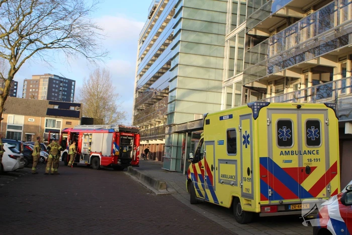 Gewonde bij brand in flatwoning