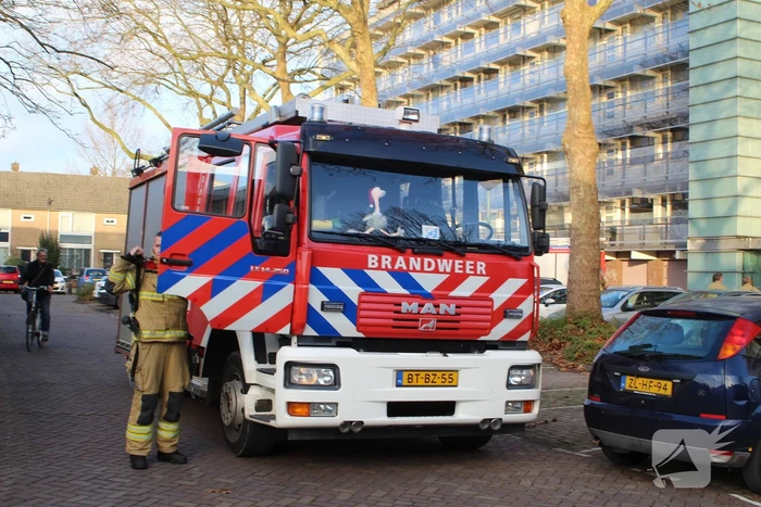 Gewonde bij brand in flatwoning