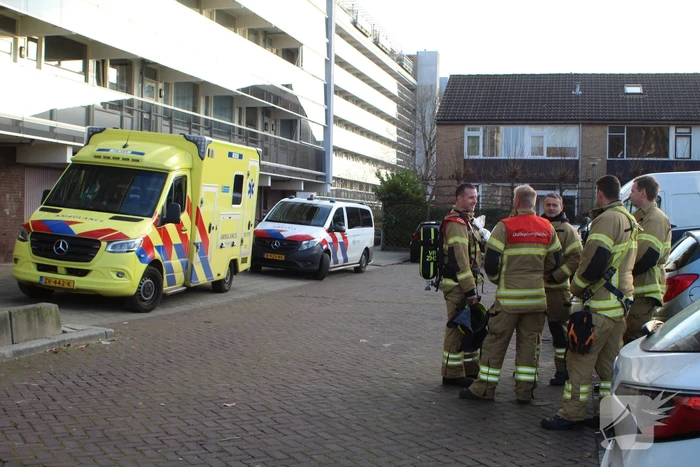Gewonde bij brand in flatwoning