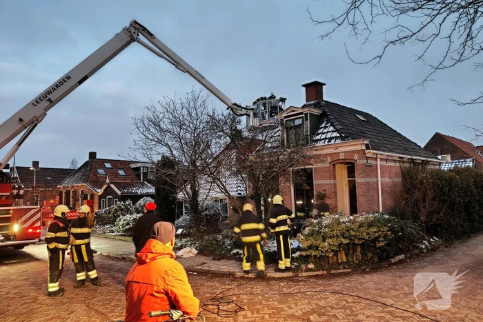 Schoorsteenbrand snel onder controle