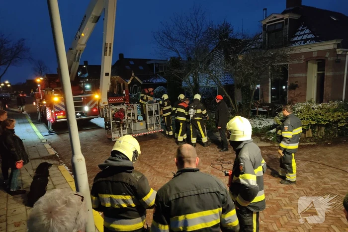 Schoorsteenbrand snel onder controle