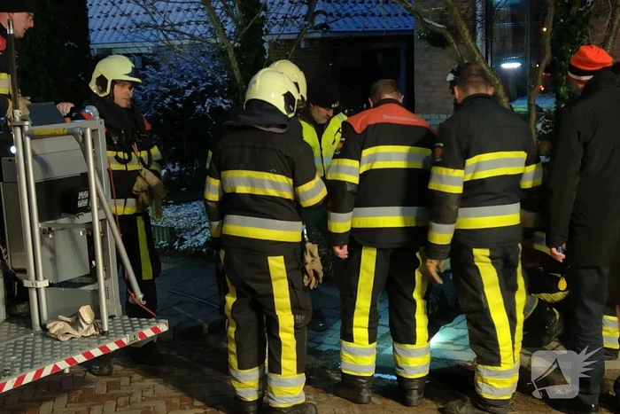 Schoorsteenbrand snel onder controle