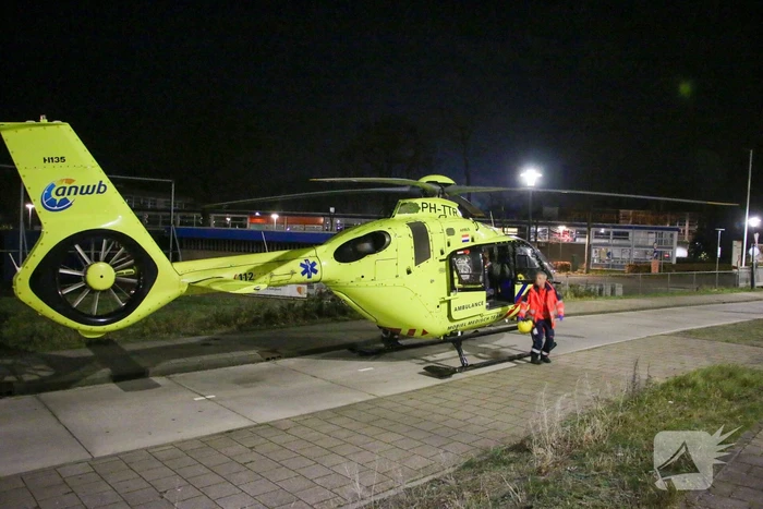 Traumateam assisteert bij medische noodsituatie