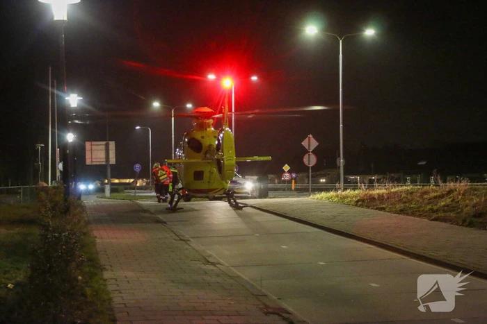 Traumateam assisteert bij medische noodsituatie