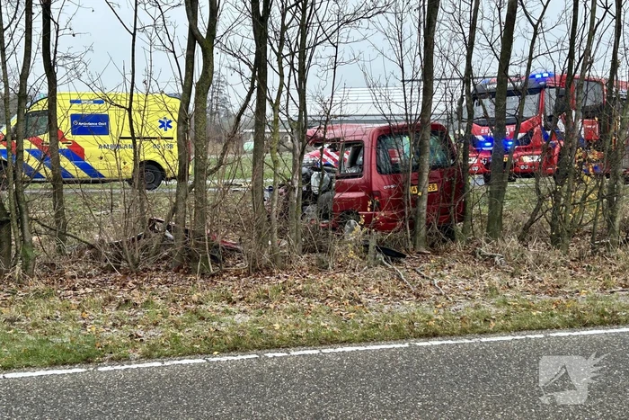 Meerdere gewonden bij ernstig ongeval tussen meerdere voertuigen
