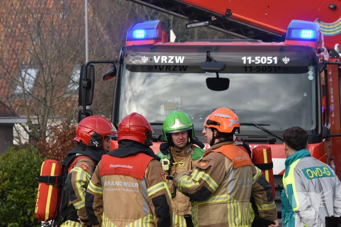 Grote brand in vrijstaande woning