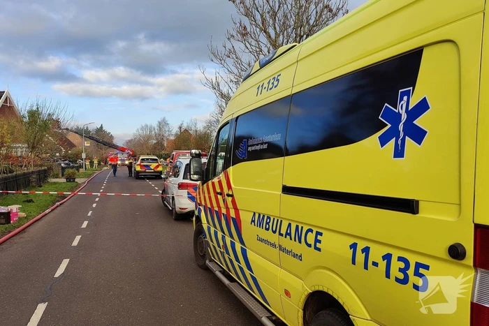 Grote brand in vrijstaande woning