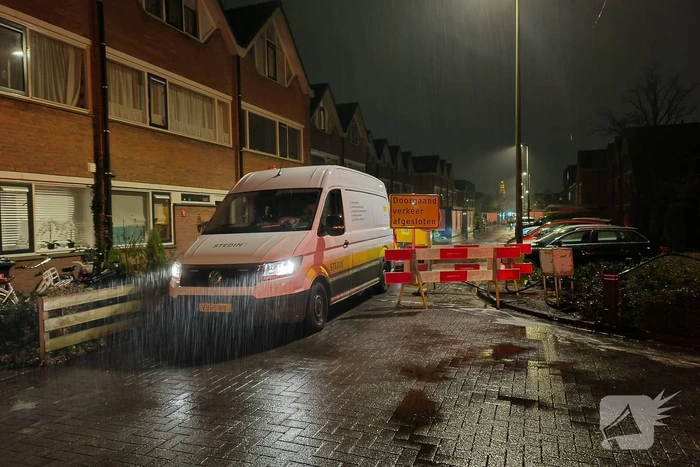 Opnieuw flinke waterlekkage