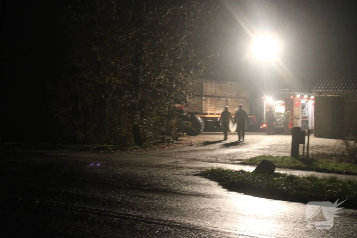 Brandweer ingezet voor gaslekkage