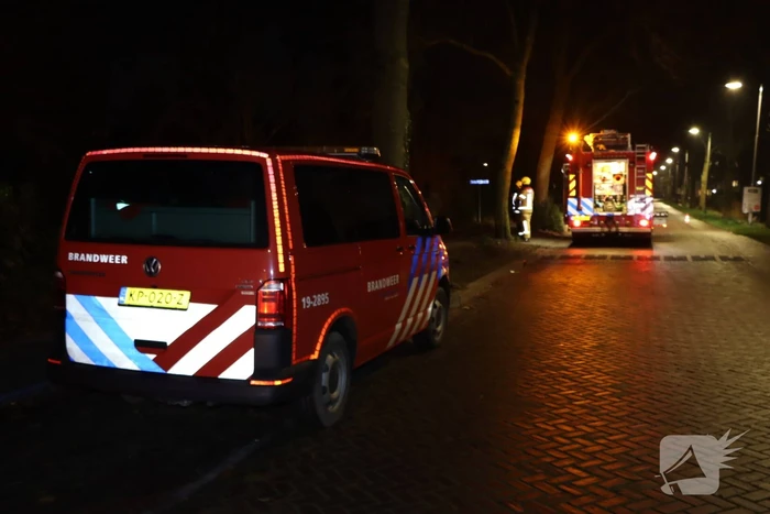 Brandweer doet onderzoek naar mogelijke gaslucht