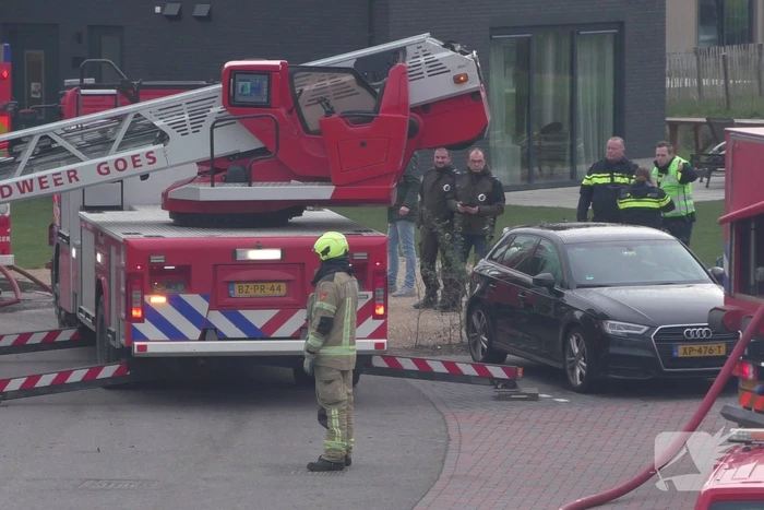 Felle brand in sauna van vakantiewoning