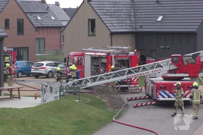 Felle brand in sauna van vakantiewoning