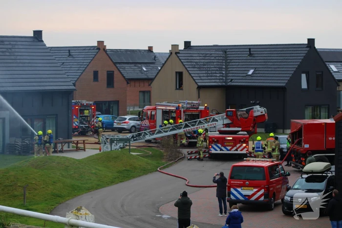 Felle brand in sauna van vakantiewoning