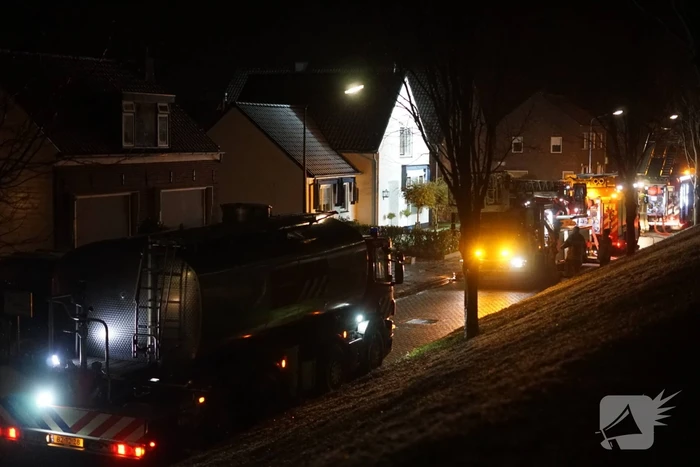 Veel rookontwikkeling bij schoorsteenbrand