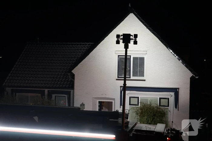 Veel rookontwikkeling bij schoorsteenbrand