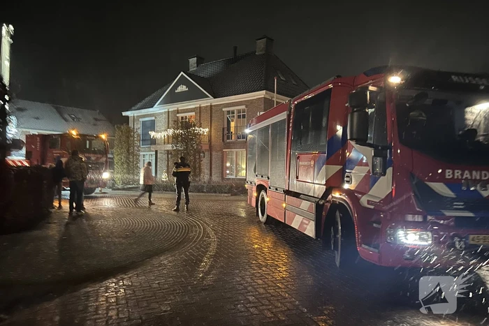 Brand in schoorsteen snel gedoofd