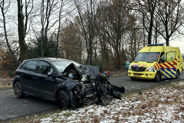Automobilist zwaargewond bij botsing met boom