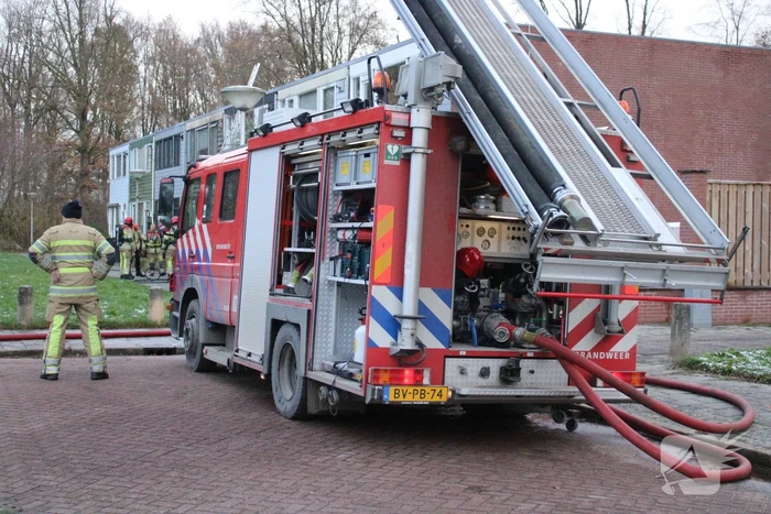 Keukenbrand snel onder controle