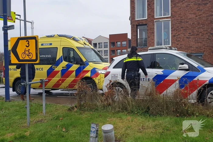 Automobilist ziet fietser over het hoofd