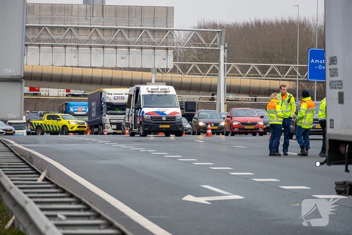 Zwaargewonde bij ongeval op snelweg