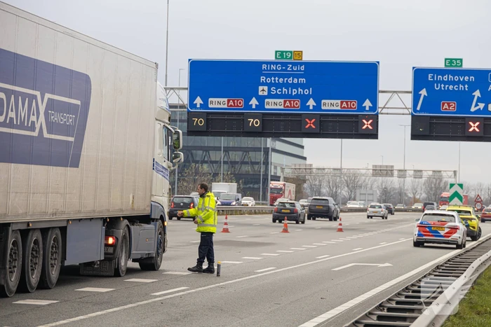 Zwaargewonde bij ongeval op snelweg