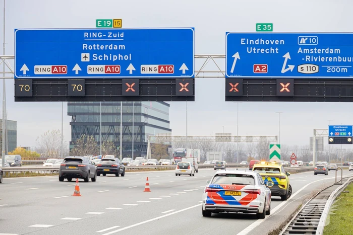Zwaargewonde bij ongeval op snelweg