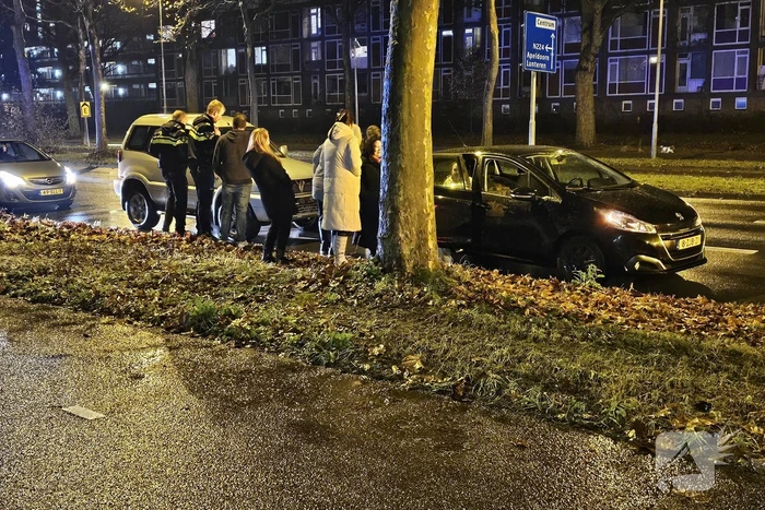 Schade bij kop-staart botsing