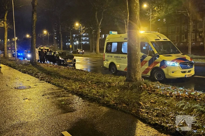 Schade bij kop-staart botsing